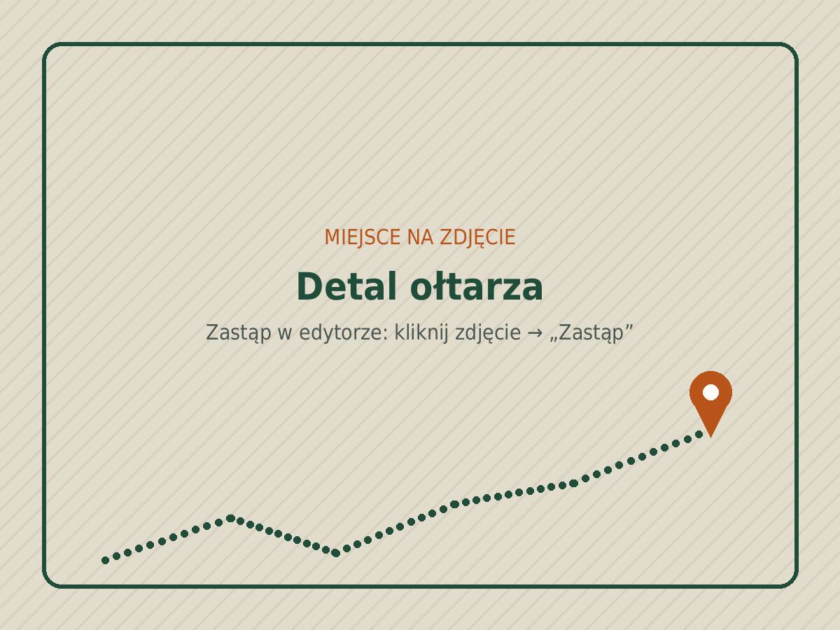 Detal ołtarza