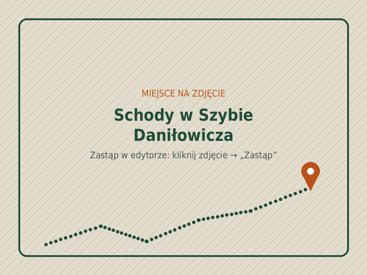 Schody w Szybie Daniłowicza