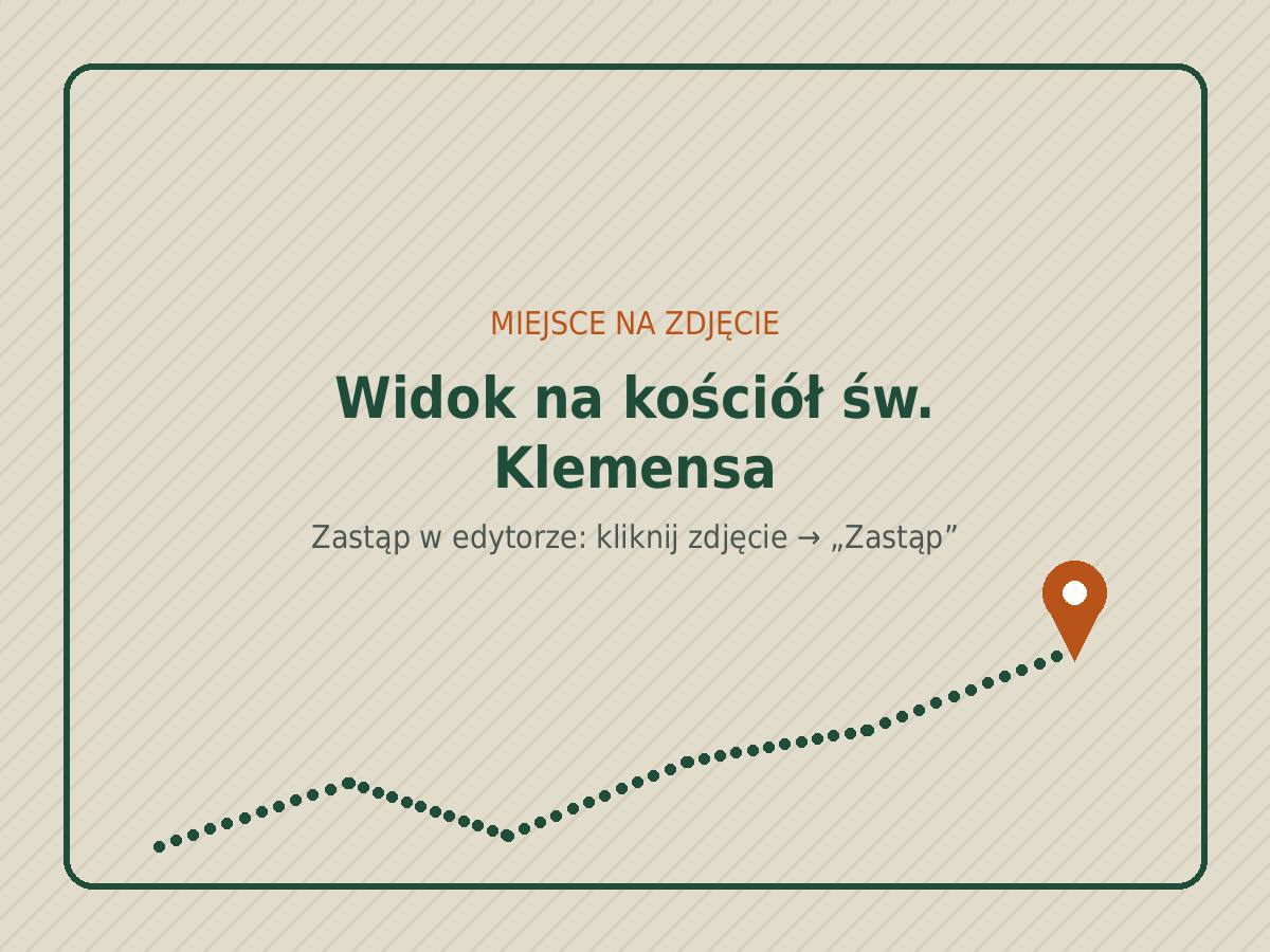 Widok na kościół św. Klemensa